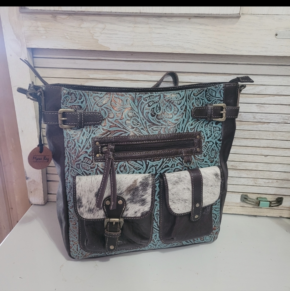 NWT Myra Leather Shoulder Bag - Picture 6 of 6
